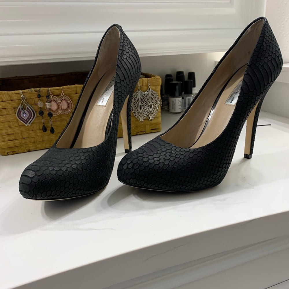 INC black high heels
